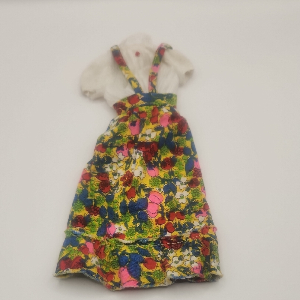#8620 Best buy dress VARIATION PRINT MOD Vintage Barbie Doll Outfit 1973 70s